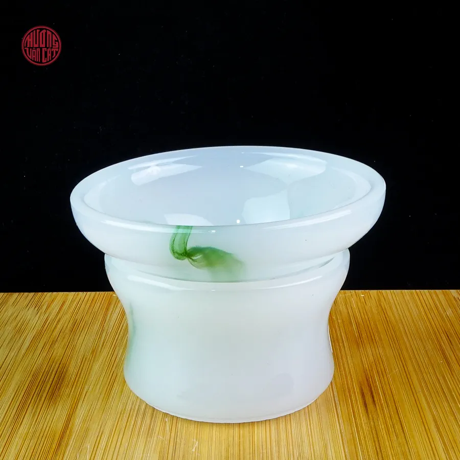 Lọc trà sứ ngọc màng lọc inox dùng lược trà tốt bền LT29